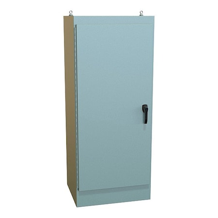 Hammond Handle Electrical Enclosure, 72 in H, 24 in D, 30 in W, 12, Steel 1418X24