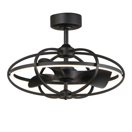 Maxim Corona Wifi-Enabled Led Fandelight 61002BK