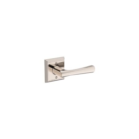 Baldwin Residential Door Levers Half Dummy Right Hand Lifetime Bright Nickel HDWYNCHR055