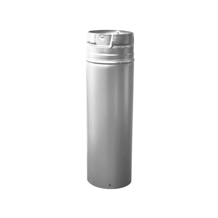 Dura Vent 4 in. Dia. x 48 in. Pellet Vent Pro Pipe Extension 4PVP-48A