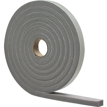 M-D Building Products 0 Foam Tape, 14 in W, 17 ft L, 18 in Thick, PVC, Gray 2238
