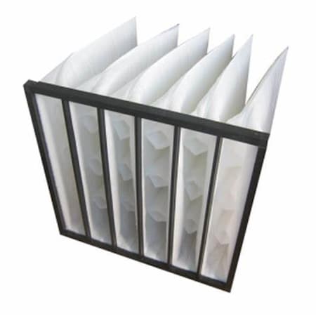 Viledon / Freudenberg 8 Pocket Pre-Filter with Frame, 23-1/2 in W x 9 in D x 46 in H, 2PK 000-113