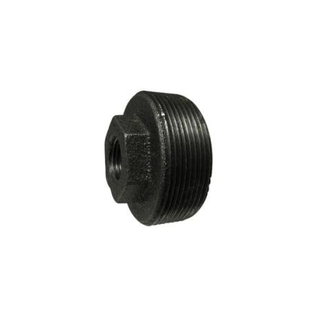 Midland Industries BUSHING HEX RDCR 4IN MPT 2IN FPT IRON 64541