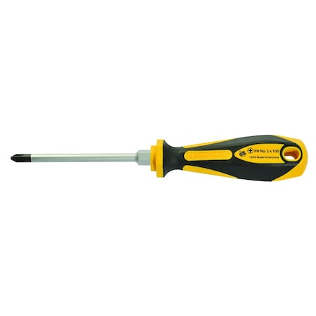 Bondhus PH2 x 4 in ComfortGrip Screwdriver 1675812101