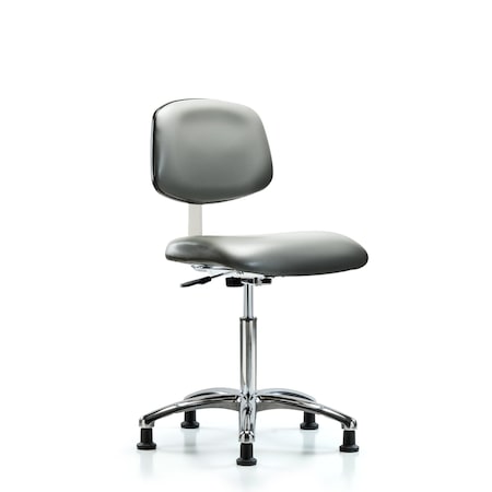 Blue Ridge Ergonomics Vinyl Clean Room Chair BR-CLR-VMBCH-CR-NF-RG-8840
