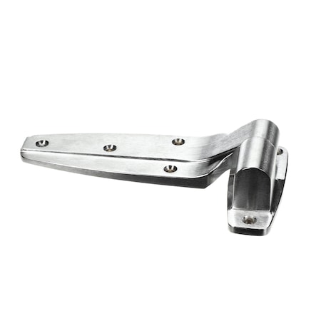 Kason Hinge, Reversible Cam Rise, Flush Mount, Brushed Chrome 1245000088