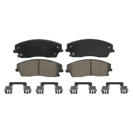 Wagner Brake QuickStop Front Disc Brake Pad Set Ceramic,  ZD1056