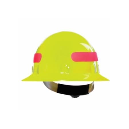 Honeywell Fibre-Metal E-1 Full Brim Hard Hats, 3 R Ratchet, High-Vis Orange w/Silver Reflective Tape 280-E1RW46A289