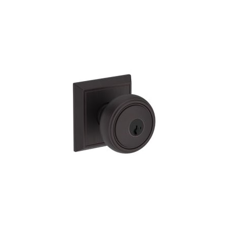 Baldwin Residential Door Knobs Keyed Entry Venetian Bronze ENBRECHR112SMC