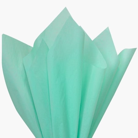 Nashville Wraps Aqua Blue Color Tissue Paper, 20x26, 480PK CT2AQ