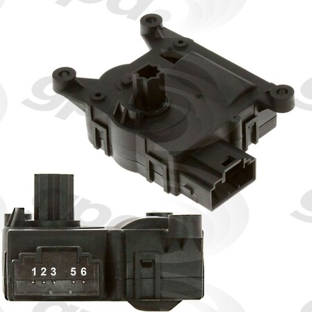 Global Parts Distributors Global HVAC Mode Door Actuator 1712274