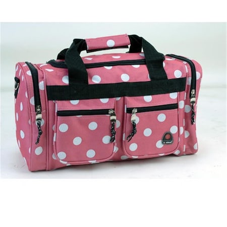 Rockland 19 in. Tote Bag PTB419-PINK DOTS