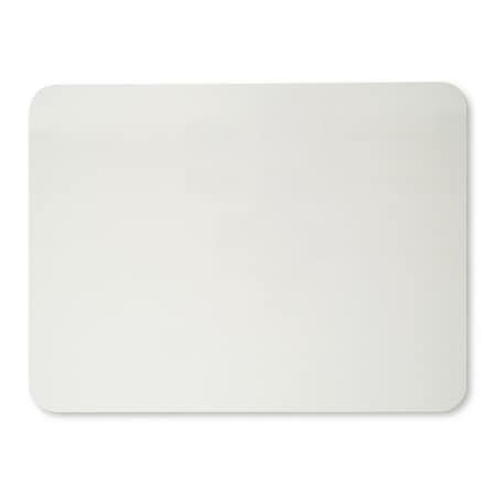 Charles Leonard Magnetic Dry Erase Board, Two Sided, Plain/Plain, 9" x 12" 35130