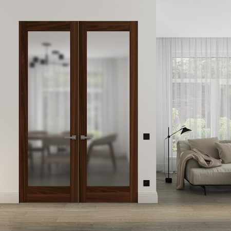 Sartodoors Hidden Double Doors Planum 2102 60x96 (2* 30x96) Solid Core Modern Interior PLANUM2102DMF-CA-60x96-LH-O