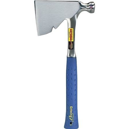 Estwing Carpenter's Hatchet, 3-5/8 in Cutting Edge, Steel Head, Nylon/Vinyl Handle, 13 in OAL E3-2H