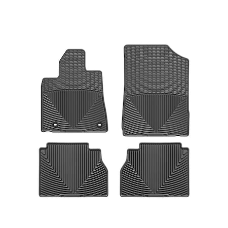 Weathertech Black, Front and Rear All Weather Floor Mats WTCB265140
