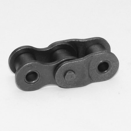 Senqcia Hi-Max Double Pitch Single Strand Riveted Offset Link, 25 chain, 1/4 P, 0.091 Dia Pin 25HMOL