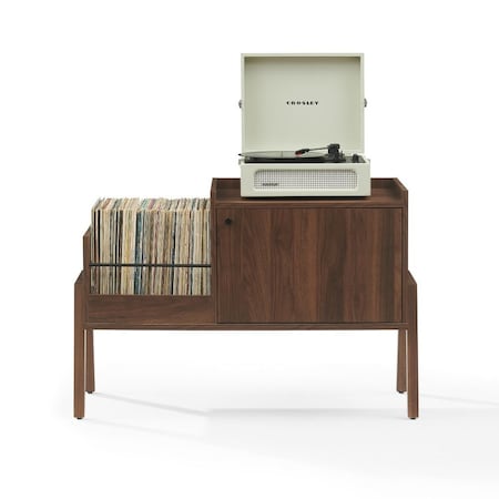 Crosley Luna Record Player Cabinet With Vinyl Storage CF1185-WA