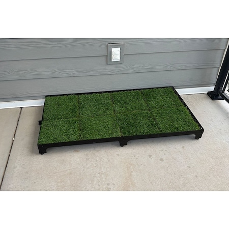 K9 Kennel Store 2ft X 4ft Quick N Clean Stand Alone Potty Station 2X4PS-SA