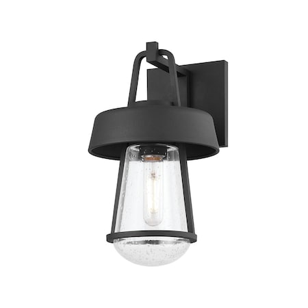 Troy Lighting Brady 1 Light Exterior 7.5 In. Textured Black B9113-TBK