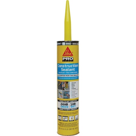 Sika SikaFlex 10.1 Oz. Pro Select Construction Polyurethane Sealant Limestone 515308