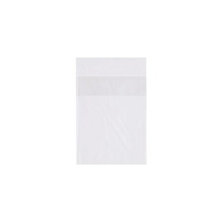 Bubblefast 2000-5 x 7'' - 1 Mil Flap Lock Poly Bags, 2000PK BFPBFL050701