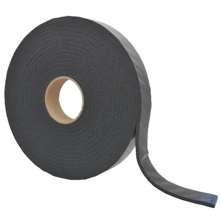 Ap Products CAP TAPE BLACK W/MYLAR-1/4IN X 1-1/2IN X 30FT 018-1400125B