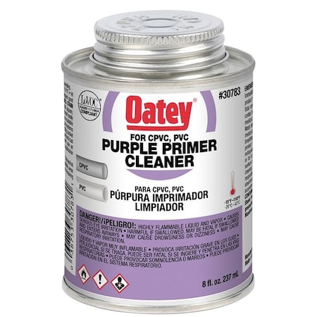 Oatey Primer/Cleaners 8-Oz  Pur 30783