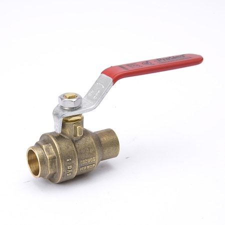 Proline Series Ball Valve, Stop and Waste, Cxc, 3/4" PK10 107-554NL