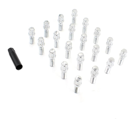 Coyote Wheel Accessories WHEEL INSTALLATION KIT 5 Lug Kit 14 Millimeter x 15 Thread Size 60 Degree Conical Spline Drive 63K548-28