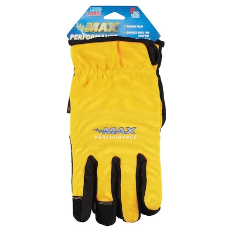 Midwest Gloves & Gear Max Performance Mens Large Thinsulate Lined Work Glove MX450TH-L-DC-72