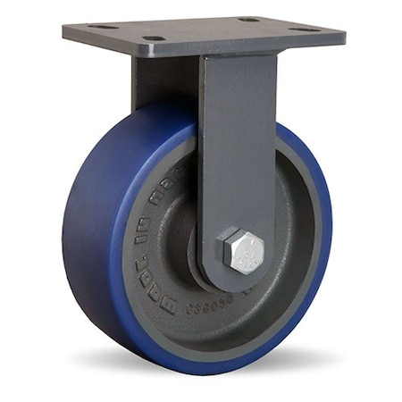 Hamilton Rigid Caster, Es 8X3 Soft-Poly R-ES-83SPB