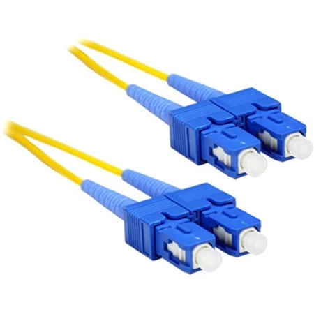 Enet 6M Sc/Sc Duplex Single-Mode 9/125 Os1 Or Better Yellow Fiber SC2-SM-6M-ENC