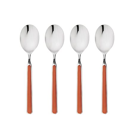 Mepra Fantasia Coffee Spoon Set - 4 Pcs. - Rust 10R644407