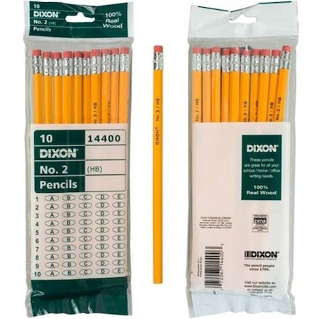 Dixon Ticonderoga Variety Pack, No 2 Pencils, Erasers, Pencil Grips Set, PK6, 6PK 14428
