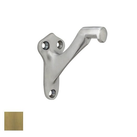 Ives 59 Handrail Bracket, Satin Brass Blackened 59B5
