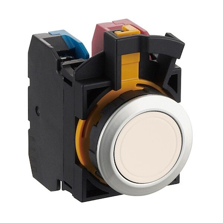 Idec CW 22mm Metallic bezel PB Round Flush Ma CW4B-A1E20W