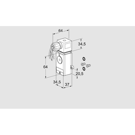 Honeywell Kromschroder Gas Pressure Switch – DG Series, Adjustable, EU/US Models KS75454587