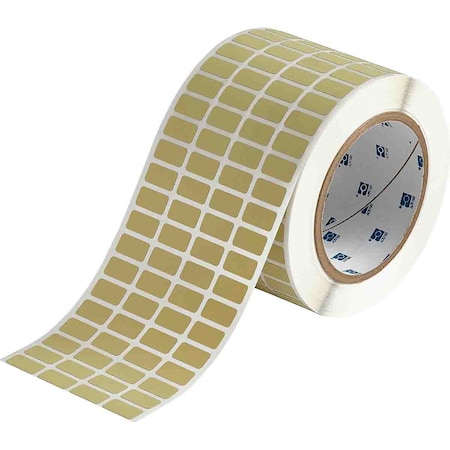 Brady Matte Amber Polyimide Circuit Board Labels 0.375 in H x 0.7 in W Amber 10000/RL THT-57-724-10