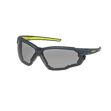 Hexarmor Safety Glasses, Gray/Yellow, Gray 23% 11-32007-02