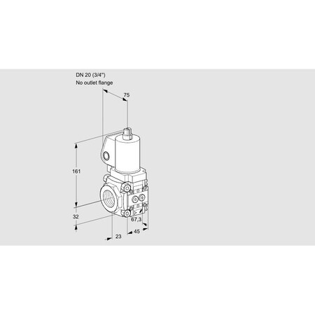Honeywell Kromschroder VAS120/-R/NKGL KS88027247