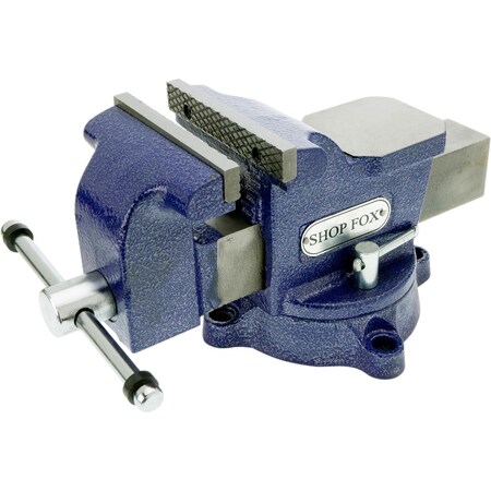 Shop Fox 5" Bench Vise with Swivel Base D3249