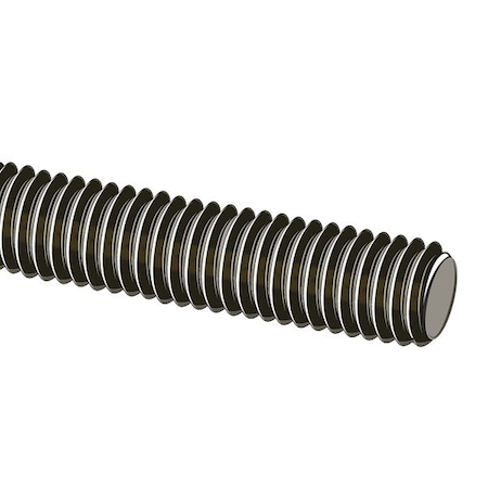 Zoro Select Fully Threaded Rod, Plain, Alloy Steel 38232