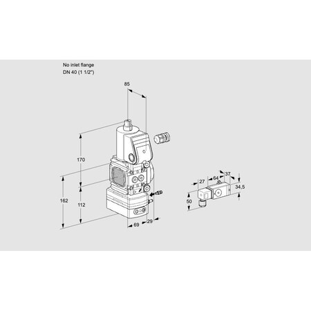 Honeywell Kromschroder VAG2-/40R/NWAK KS88011279