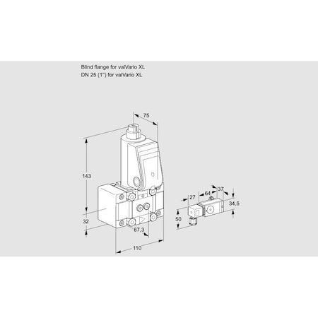 Honeywell Kromschroder VAS1W0/W25R/NW KS88017375