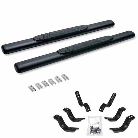 Repl. For Ford F-350 Super Duty With A Regular Cab Year 2016 Oe Xtreme 4In Textured Black Galv