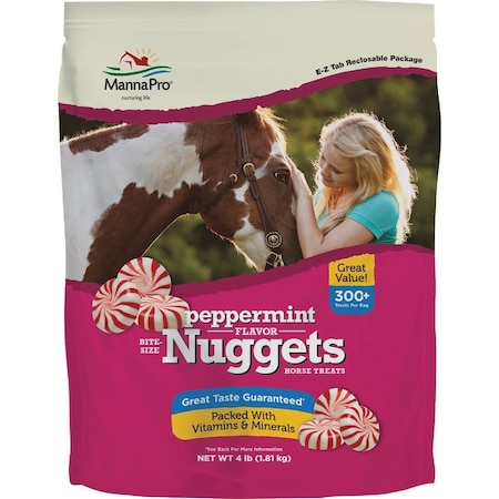 Manna Pro 4 Lb. Bite Size Peppermint Flavored Nuggets 1000010