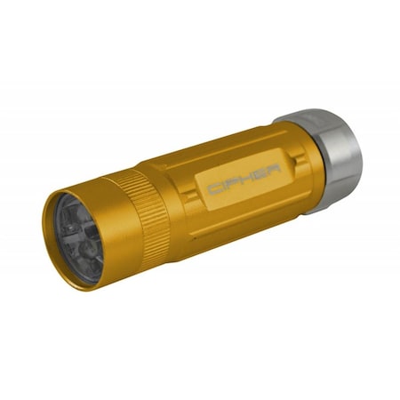 Cipher Auto  Auto LED Flashlight, Yellow CPA6300YL