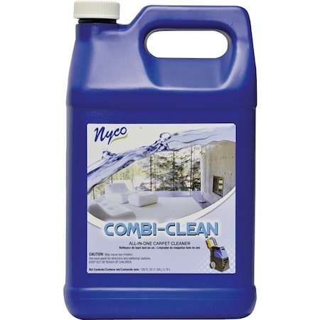 Nyco Carpet Cleaner, 1 gal Bottle, Liquid, Citrus, Yellow NL90361-900104