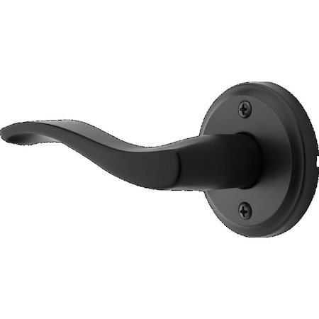 Kwikset Left Hand Sedona Lever Half Dummy Matte Black Finish 788SELLH-514